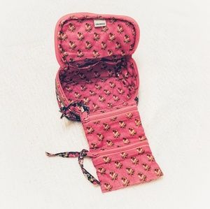 Vera Bradley travel jewelry case